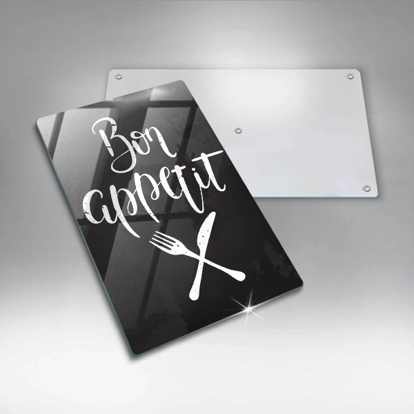 Cutting board The inscription Bon Appetit