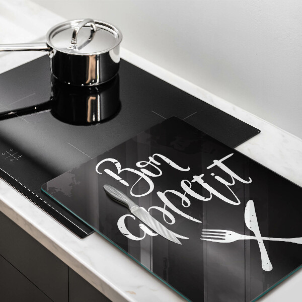 Cutting board The inscription Bon Appetit
