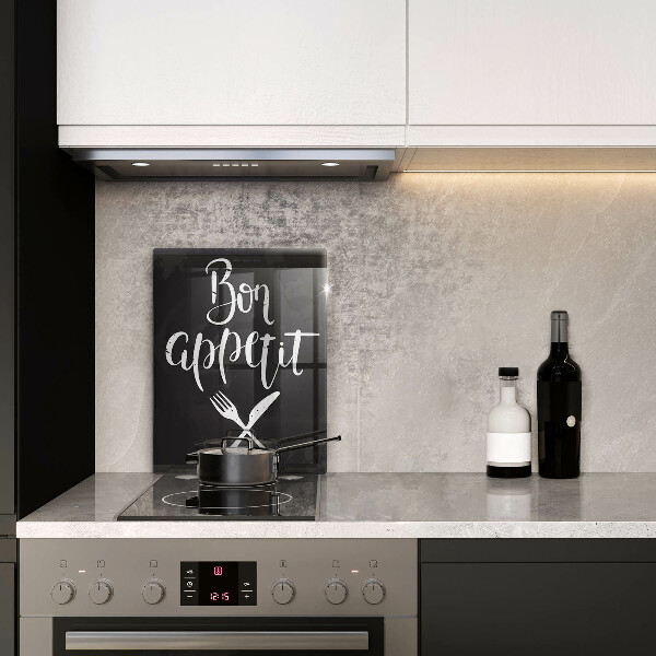 Cutting board The inscription Bon Appetit