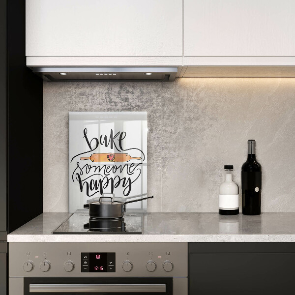 Cutting board Bake some happy