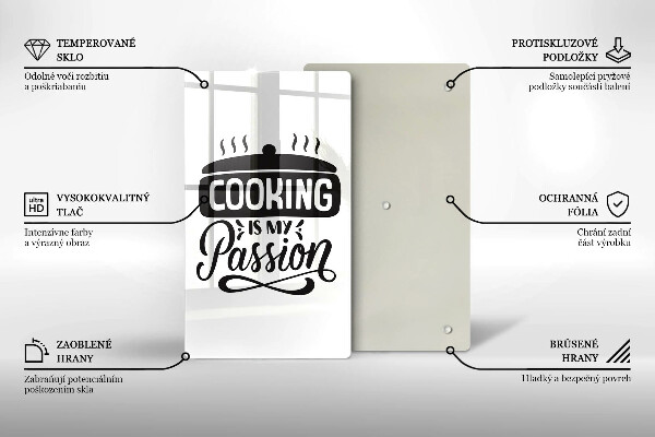 Cutting board Cooking is my passion