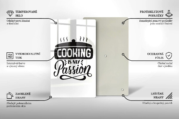 Cutting board Cooking is my passion