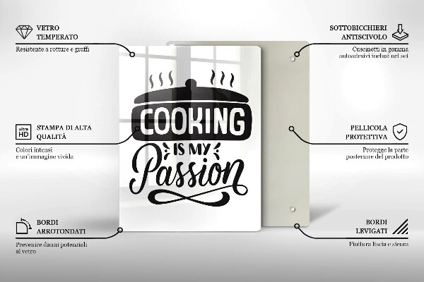 Cutting board Cooking is my passion