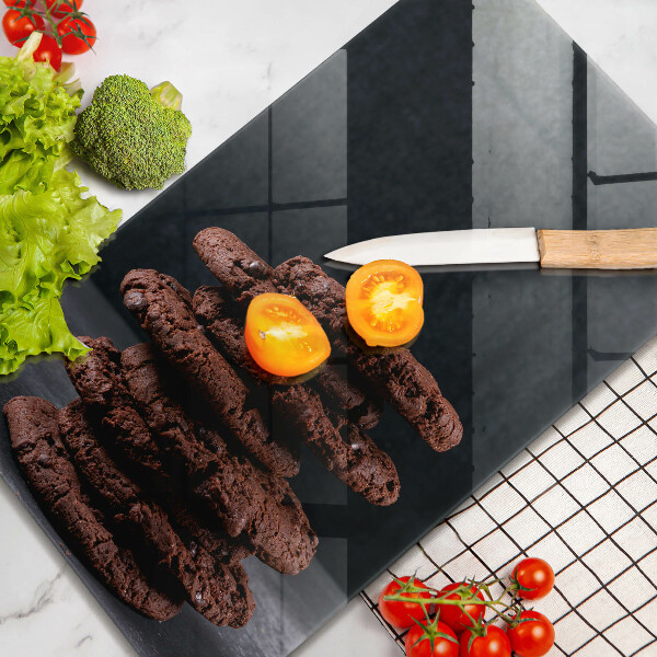 Glass worktop saver Chocolate cookies