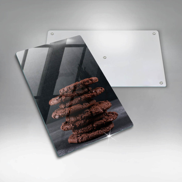 Glass worktop saver Chocolate cookies