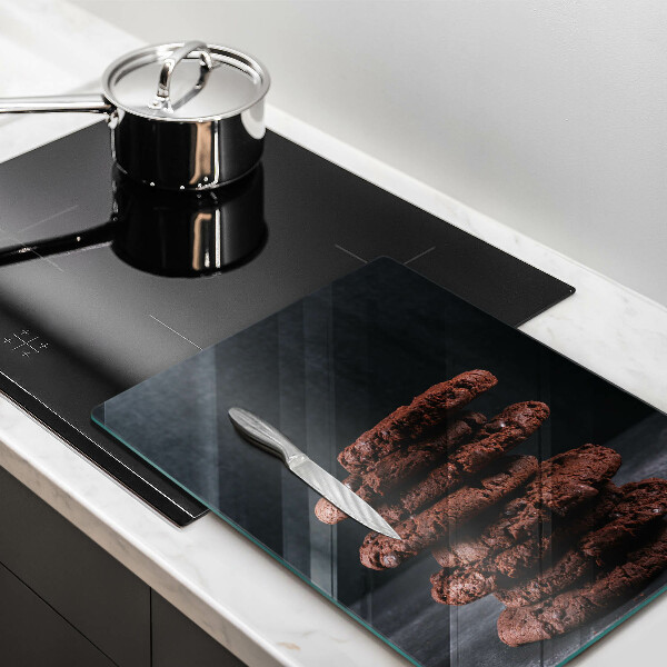 Glass worktop saver Chocolate cookies