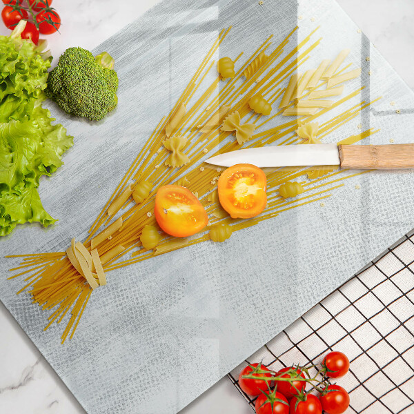 Glass worktop saver Pasta