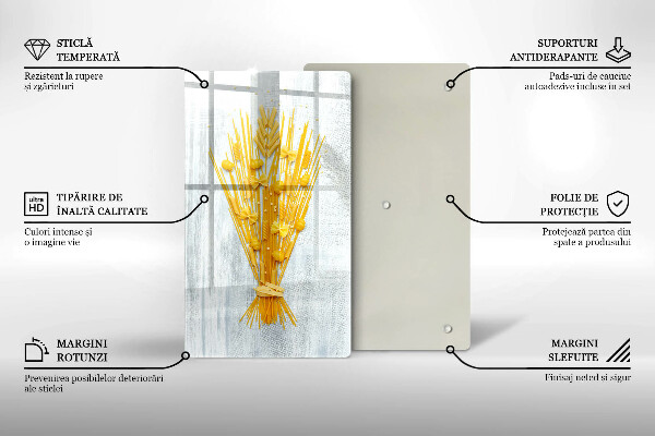 Glass worktop saver Pasta