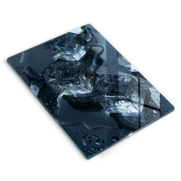 Glass worktop saver Cold ice cubes