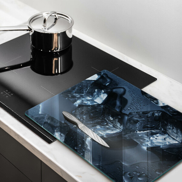 Glass worktop saver Cold ice cubes