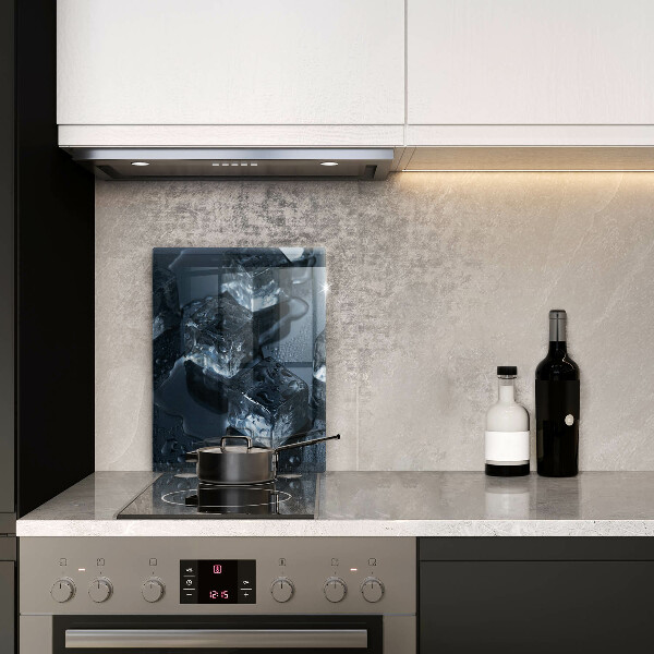 Glass worktop saver Cold ice cubes
