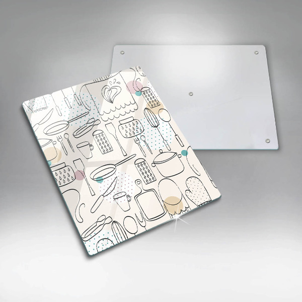 Glass worktop saver Kitchen accessories