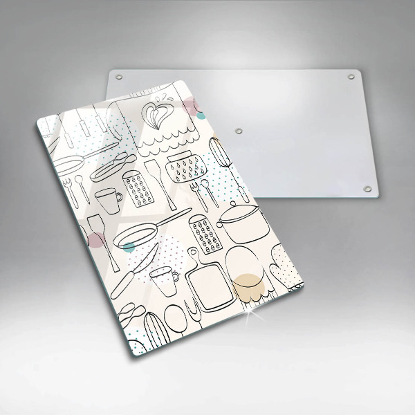 Glass worktop saver Kitchen accessories