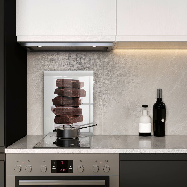 Glass worktop saver Chocolate squares