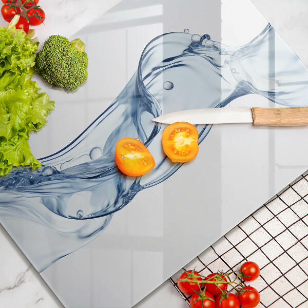 Glass worktop saver Clean water
