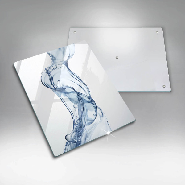 Glass worktop saver Clean water