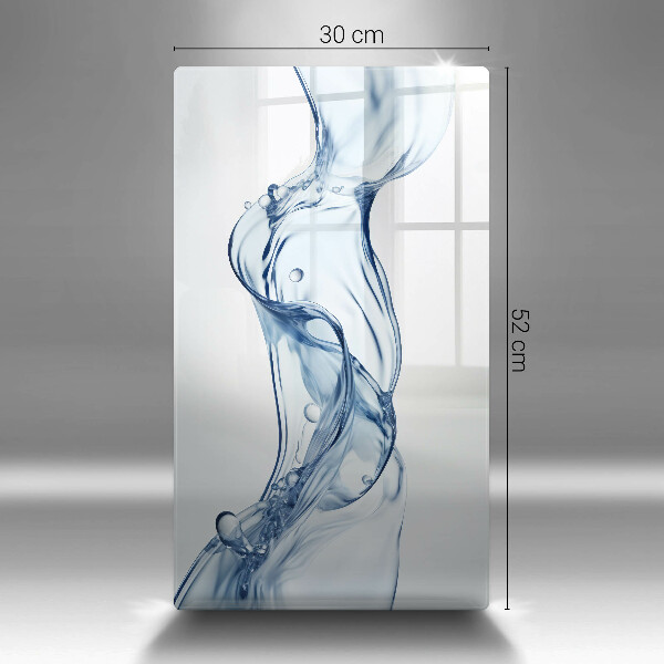 Glass worktop saver Clean water