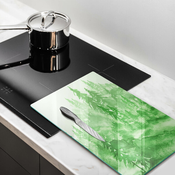 Cutting board Painted forest