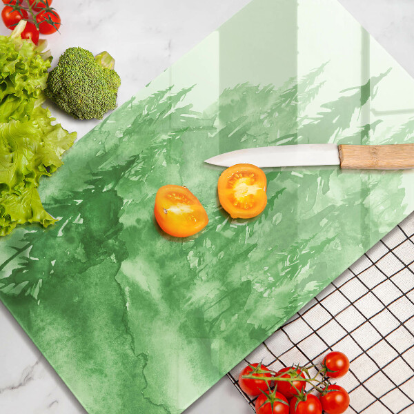 Cutting board Painted forest