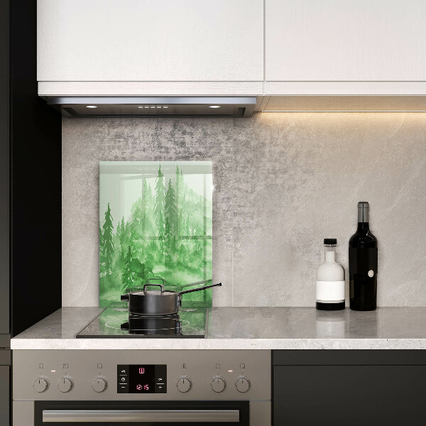 Cutting board Painted forest