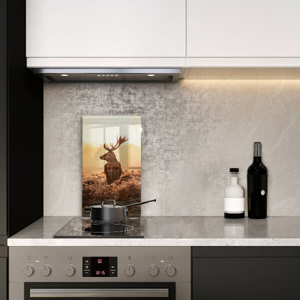 Cutting board Deer in the field