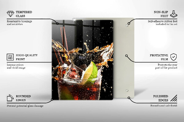 Cutting board Ice drink