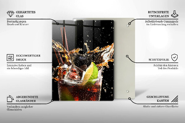 Cutting board Ice drink