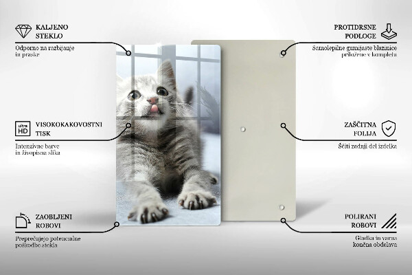 Cutting board Little cute kitty