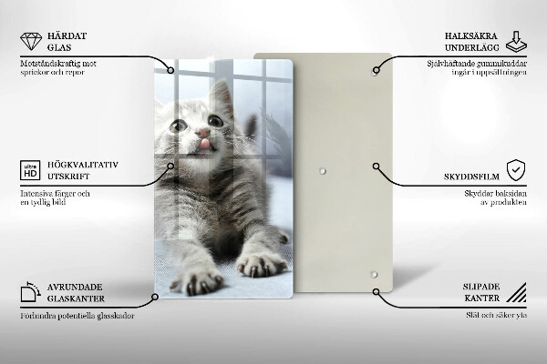 Cutting board Little cute kitty