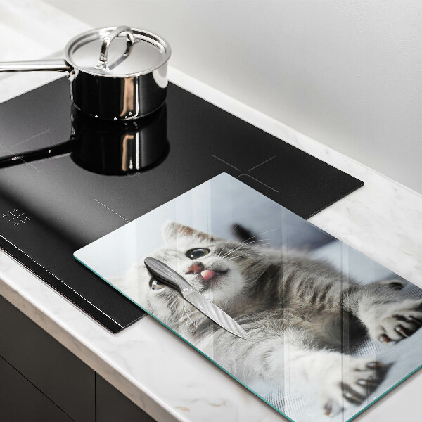 Cutting board Little cute kitty