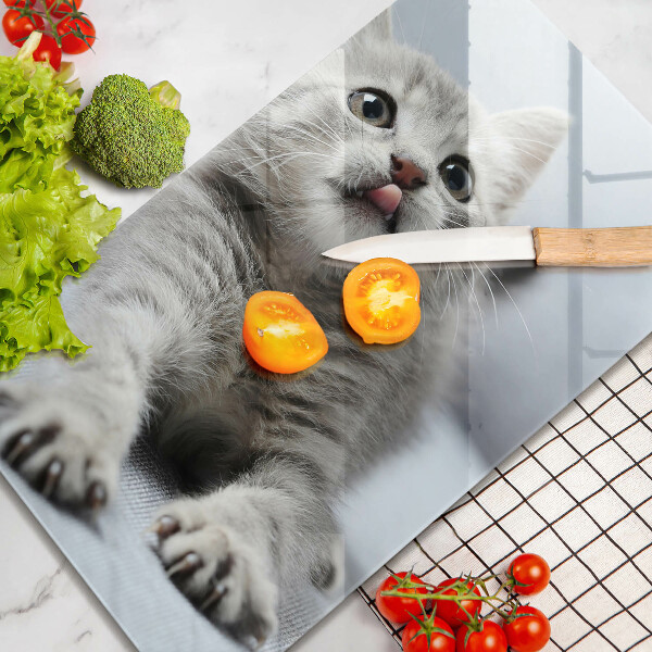 Cutting board Little cute kitty