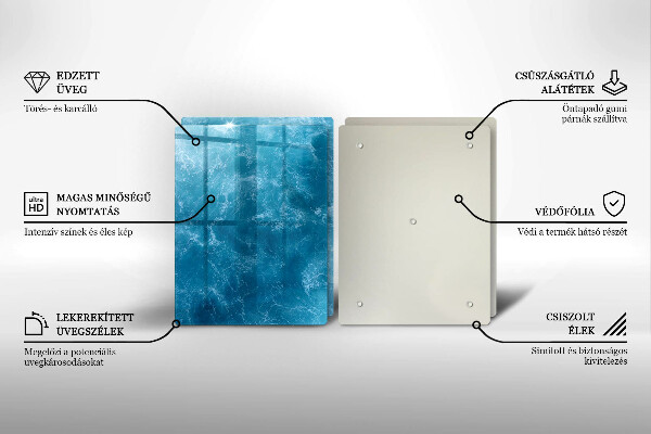 Chopping board Blue water