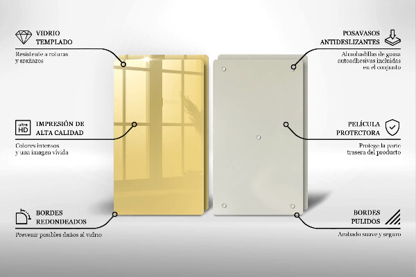 Worktop protector Yellow