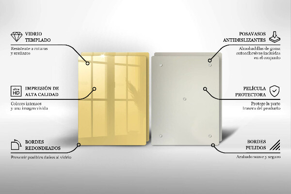 Worktop protector Yellow