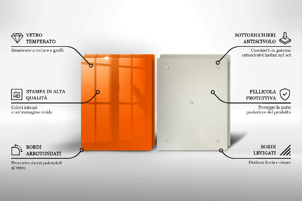 Worktop protector Orange color
