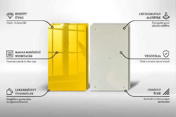 Worktop protector Yellow