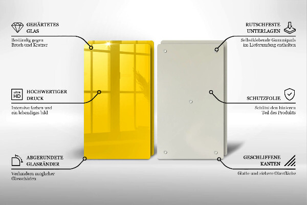 Worktop protector Yellow