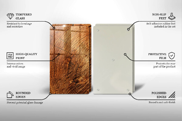 Chopping board Wood grain