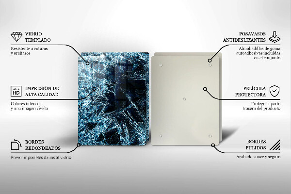 Chopping board Sharp ice structure