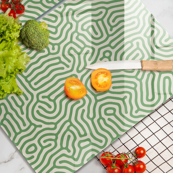 Chopping board Abstraction lines