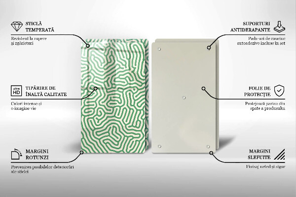 Chopping board Abstraction lines