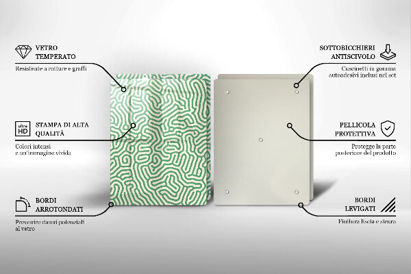Chopping board Abstraction lines