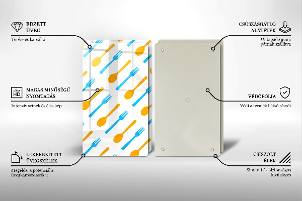 Chopping board Forks and spans