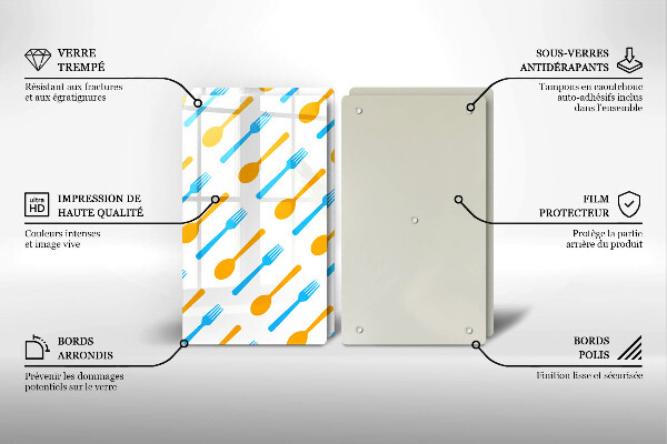 Chopping board Forks and spans