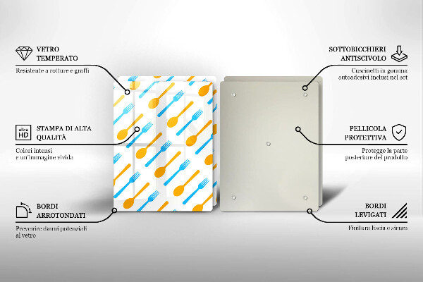 Chopping board Forks and spans