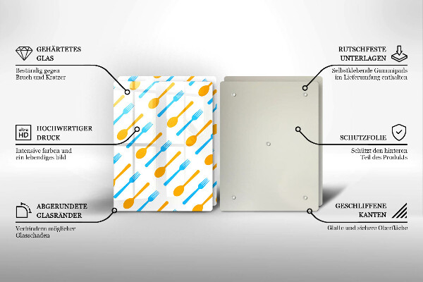 Chopping board Forks and spans