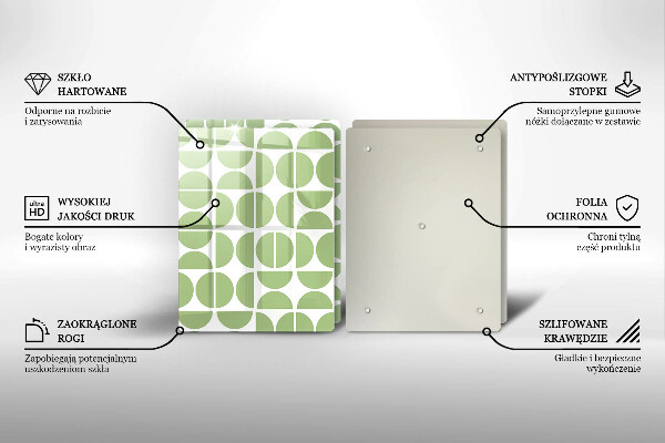 Chopping board Boho shapes