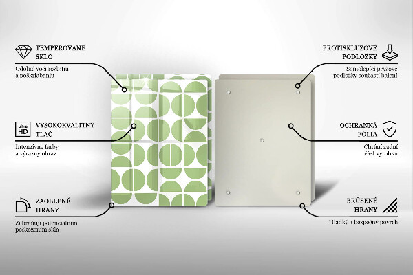 Chopping board Boho shapes