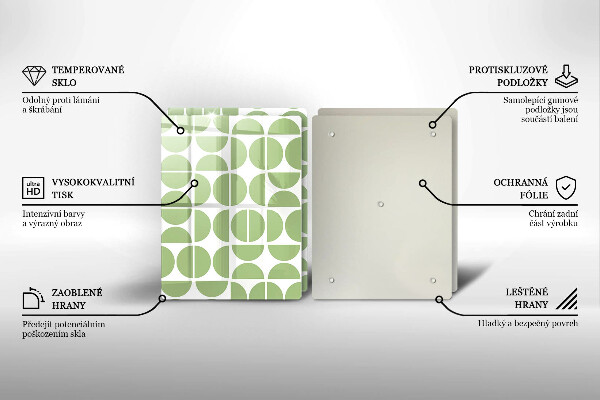 Chopping board Boho shapes