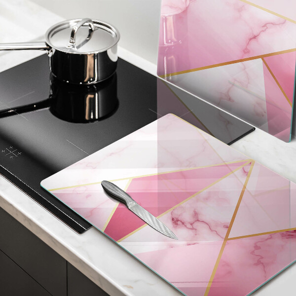 Chopping board Geometric marble